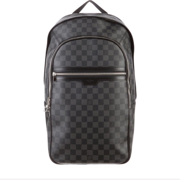 louis vuitton michael damier graphite black